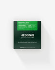 Hedoniq Essential Box with five specialty instant coffee sachets.